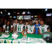 Steven Turner, Doug Rippy, Jordan Jolly and George Murray of the Nashville Venom