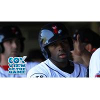 Jackie Bradley, Jr. of the Pawtucket Red Sox