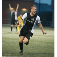 Rob Vincent of the Pittsburgh Riverhounds Celebrates Goal vs. Tampa Bay Rowdies