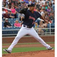 Eduardo Rodriguez of the Portland Sea Dogs