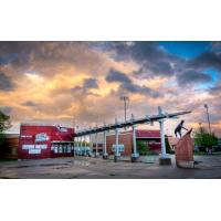 Sunset on Opening Night at Homer Stryker Field, Home of the Kalamazoo Growlers