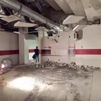 Demolition at Rabobank Arena