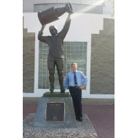 Bakersfield Condors Team President Matthew Riley in Edmonton
