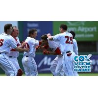 Pawtucket Red Sox Celebrate Garin Cecchini's Game-Winning Hit