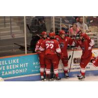 Allen Americans Celebrate a Goal