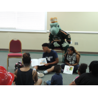 Mississippi RiverKings Mascot Sheldon