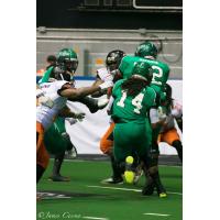 Darrrll Holmes of the Nashville Venom vs. the Erie Explosion
