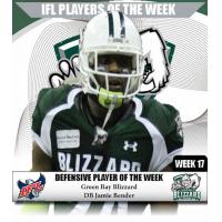 Green Bay Blizzard DB Jamie Bender