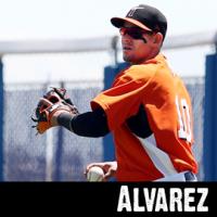 Dariel Alvarez of the Norfolk Tides