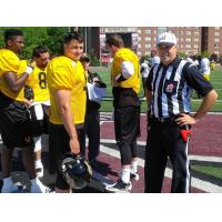 CFL Officials with the Hamilton Tiger-Cats