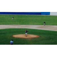 Parker Hamilton Pitches for the Green Bay Bullfrogs