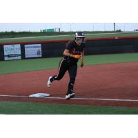 Brittany Cervantes of the Chicago Bandits Rounds the Bases