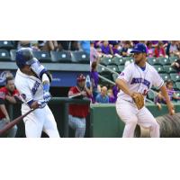 Joe Maloney and Richard Salazar of the Rockland Boulders
