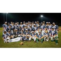 Green Bay Bullfrogs in Patriotic Uniforms