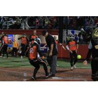 Amber Patton Scores Winning Run for the Chicago Bandits