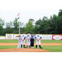 Lexington County Blowfish Respect the Flag