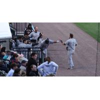 Long Island Ducks Dugout Celebrates