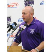 Tri-City Storm Head Coach and General Manager Bill Muckalt
