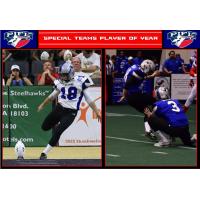 PIFL Special Teams Player of the Year T.C. Stevens of the Richmond Raiders