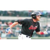 Matt Beaty with the Great Lakes Loons