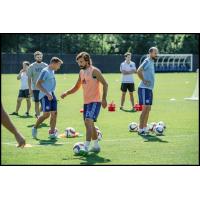 Andrea Pirlo Trains with New York City FC