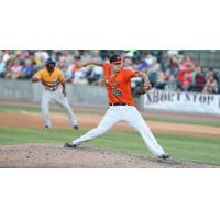 Long Island Ducks Pitcher Billy Buckner
