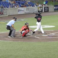 Matt Peters at Bat for the Washington Wild Things