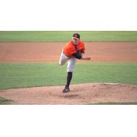 Long Island Ducks Pitcher Bobby Blevins