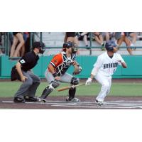 Danny Lee at Bat for the Duluth Huskies