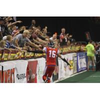 Duane Brooks of the Portland Thunder vs. Las Vegas Outlaws