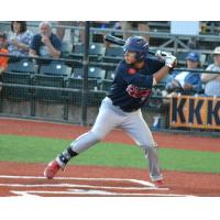 Justin Flores of the Kelowna Falcons
