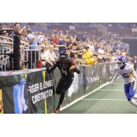 Orlando Predators WR Greg Carr vs. the Tampa Bay Storm