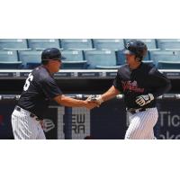 Mike Ford of the Tampa Yankees Rounds the Bases