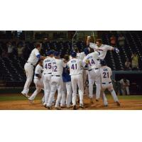 Midland RockHounds Celebrate Wade Kirkland's Walk-Off Home Run