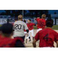 Kelowna Falcons Rush the Field in Celebration