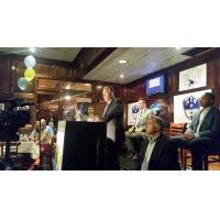 American Indoor Football CEO John Morris at the Podium