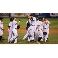 Long Island Ducks Celebrate Win