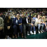 Seattle Seahawks QB Russell Wilson and Ciara at Seattle Storm Game