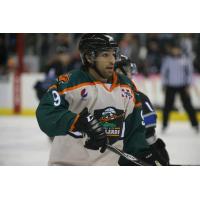 Forward Mason Baptista with the Quad City Mallards