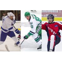 Louisiana IceGators Signees Phil Bronner, Ryan Patsch and Jeremy Plourde