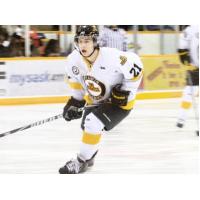 Zach Bross with the Nipawin Hawks