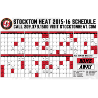 Stockton Heat 2015-16 Schedule