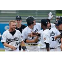 River City Rascals Celebrate Walk-Off Homer