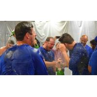 Midland RockHounds Celebrate Playoff Berth