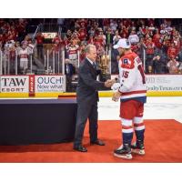 Allen Americans Playoffs MVP Greger Hanson