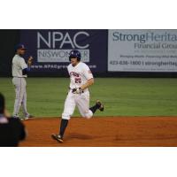 Connor Goedert of the Greeneville Astros Rounds the Bases