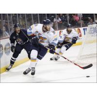 Defenseman Kevin Clare with the Toledo Walleye