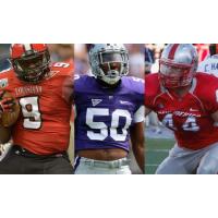 Spokane Shock Signees Harry Peoples, Armogen Walker and Brett Bowers