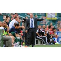 Rochester Rhinos Coach Bob Lilly