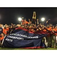 Greeneville Astros Celebrate Appalachian League Title